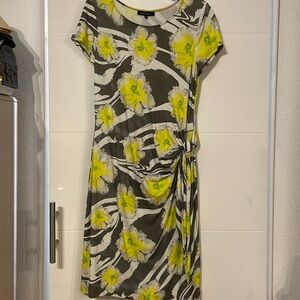 LAFAYETTE 148 NEW YORK Sleeveless Women’s Dress - Floral Print Sz Large